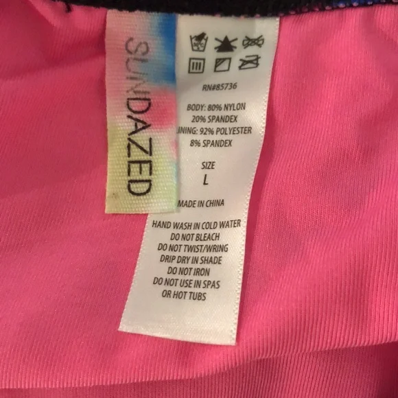 NWT [Sundazed] Stunner Hipster Floral Bikini Swim Bottom Womens Size Large - Picture 9 of 10